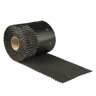 Ubiflex Ribbel breedte 300mm zwart (1 rol = 6m) Ubiflex Ribbel breedte 300mm zwart (1 rol = 6m)