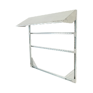 PVshelter wall 150cm x 158cm x 47cm frame PVshelter wall 150cm x 158cm x 47cm frame