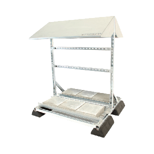 PVshelter SingleShelter Back2Back 144cm x 108cm x 100cm frame