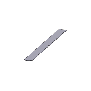 Houten loodvervanger ondersteuning deel 1 (2,4m) Houten loodvervanger ondersteuning deel 1 (2,4m)