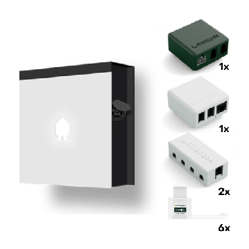Smappee EV Wall Socket charger kit without cable 
