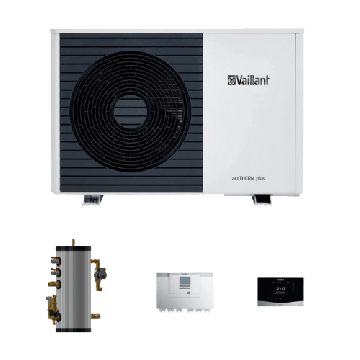 Vaillant heat pump kit hybrid 5kW with SKID