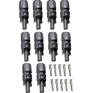 MC4 stekker female 4-6 mm2 (10 stuks per verpakking)