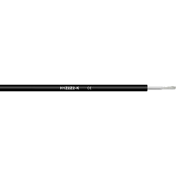 TUV Solar kabel 6MM² zwart 500m