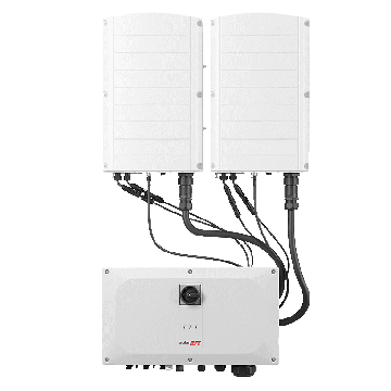 SolarEdge 66.6K omvormer zonder pre-commissioning met MC4, DC Safety Switch, DC SPD en Fuses 