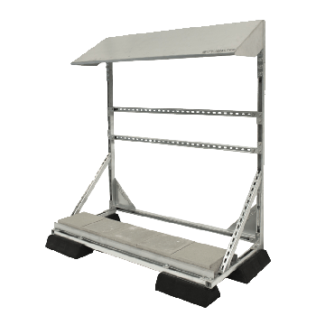 PVshelter High Energy wall/floor 179cm x 158cm x 75cm frame