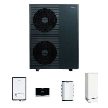 Vaillant aroTHERM 10 t/m 12 kW warmtepomppakket