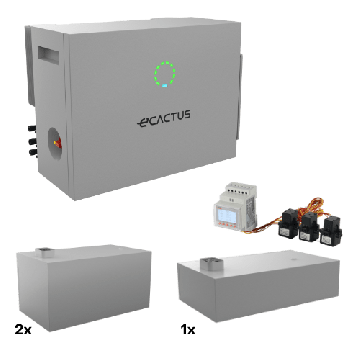 eCactus by WHES 3-phase battery kit 15 kW