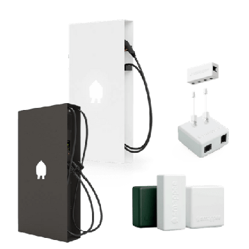 Smappee EV Base charging kit 3-phase with cable 22kW