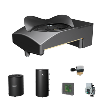 Weheat Blackbird heat pump kit All-Electric 3-way