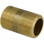 Pipe nozzle US 3/4" x 40 mm Brass bare