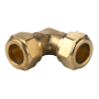 VSH brass compression fitting knee 28 x 28 S1220