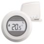 Honeywell Thermostat Round Modulation Wireless white