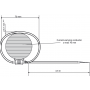 Weidmüller Rogowski coil 4.5m cable/diameter 70mm