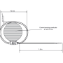 Weidmüller Rogowski coil with 1.5m cable/diameter 70mm