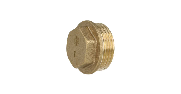 Brass sealing plug 1”