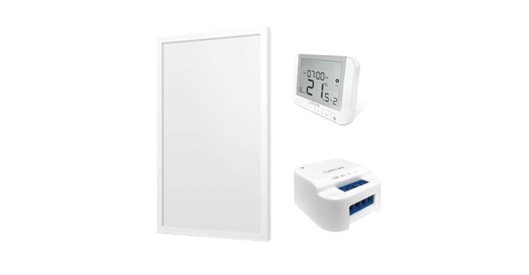 Infrared panel kit for bedroom up to 6 m² without app