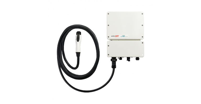 SolarEdge SE6000 HD-Wave solar inverter with EV charger