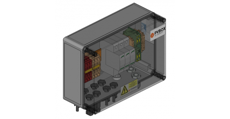 Conduct PVbox for SolarEdge 5-17K solar inverters