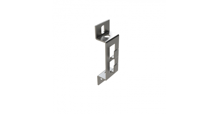 Conduct Wiring tray bracket 60mm for PV shelter