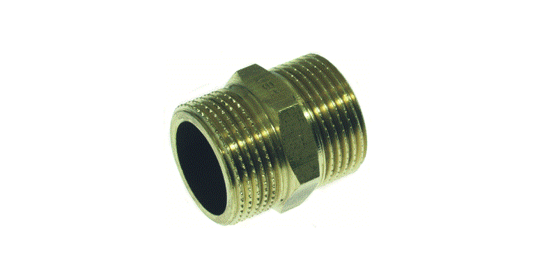 VSH double nozzle 1 1/2” brass D1103