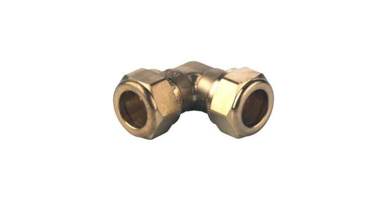 VSH brass compression fitting knee 15x15 - S1210