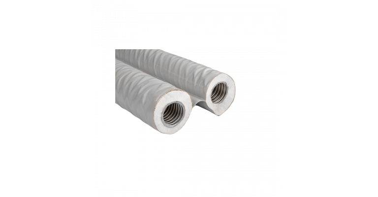 Alius Duoflex isolated tube incl. cable DN25 6.5 mm grey