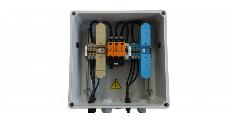 Weidmüller PV Combiner box single gland