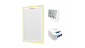 Infrared panel kit for bathroom up to 5 m² without app