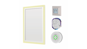 Infrared panel kit for bathroom up to 10 m² with app