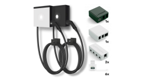 Smappee EV Wall charger kit with cable - White