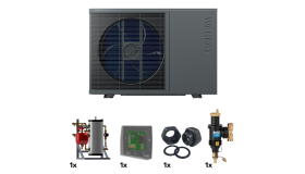 Weheat Flint Heat Pump kit hybrid with SKID