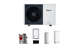 Vaillant heat pump package All-Electric 5kW with SKID