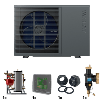 Weheat Flint Heat Pump kit hybrid with SKID