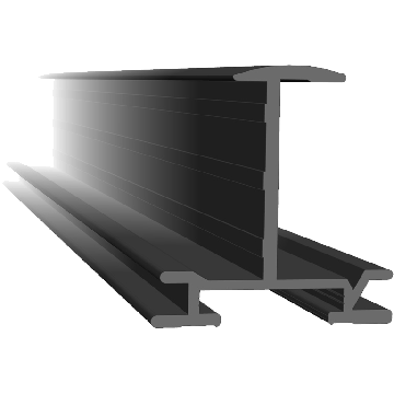 Aelex Lay-in profile 30mm black
