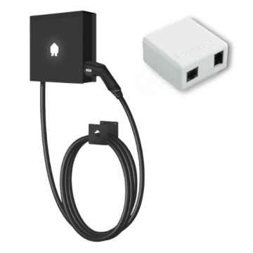 Smappee EV Wall V3 Black Economy 3-Phase 22 kW